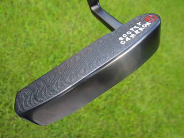 scotty cameron tour only brushed black carbon steel masterful 009m circle t 350g putter with hot head harry stamp golf club
