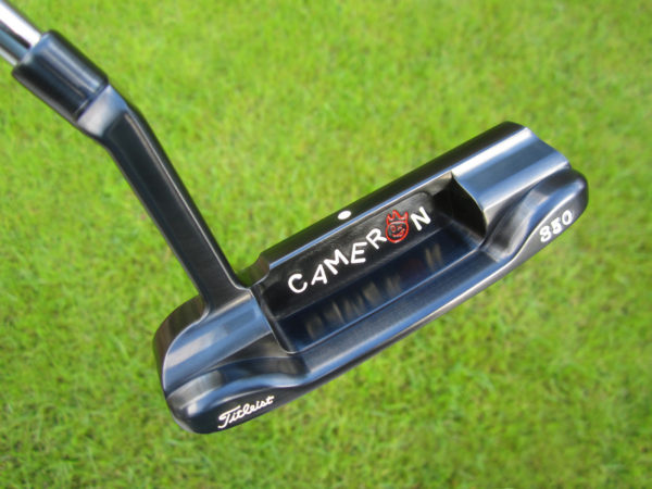 scotty cameron tour only brushed black carbon steel masterful 009m circle t 350g putter with hot head harry stamp golf club