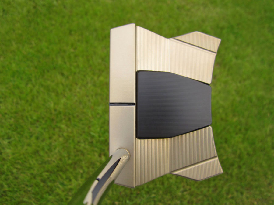 scotty cameron tour only chromatic bronze sss phantom x t11 circle t putter with top line golf club