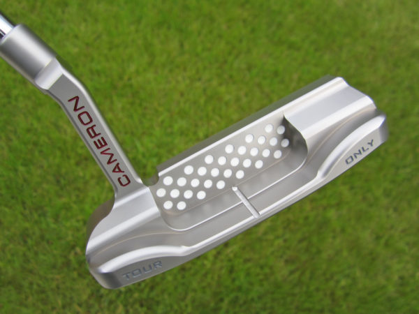 scotty cameron tour only silver sss t22 newport terylium circle t 350g putter golf club