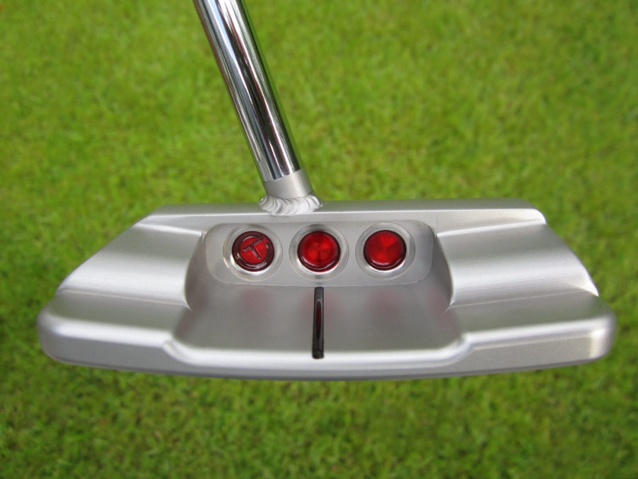 scotty cameron tour only sss squareback plus sb circle t putter with welded centershaft spud neck golf club