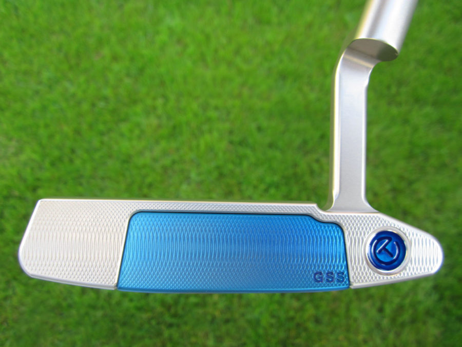 scotty cameron tour only xperimental blue gss insert tn2 newport 2 select circle t 360g putter golf club