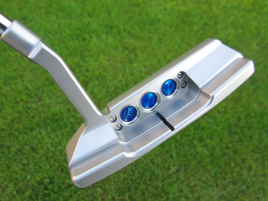 scotty cameron tour only xperimental blue gss insert tn2 newport 2 select circle t 360g putter golf club
