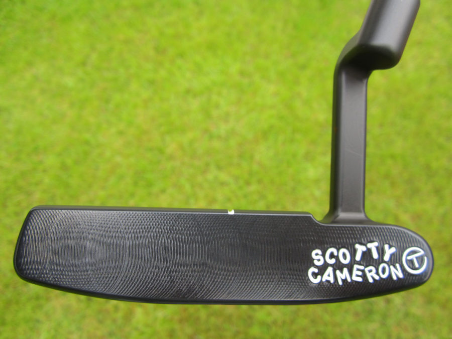 scotty cameron tour only 3x black 009 roll top circle t prototype putter golf club