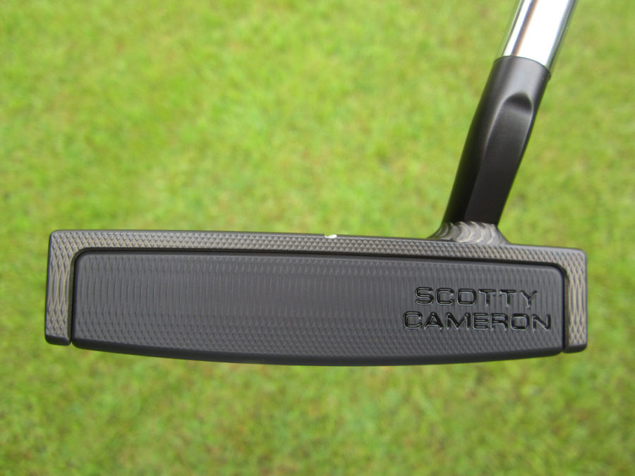 scotty cameron tour only black sss futura x5 circle t with welded 2.5 neck like justin thomas putter golf club