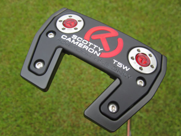 scotty cameron tour only black sss futura x5 circle t with welded 2.5 neck like justin thomas putter golf club