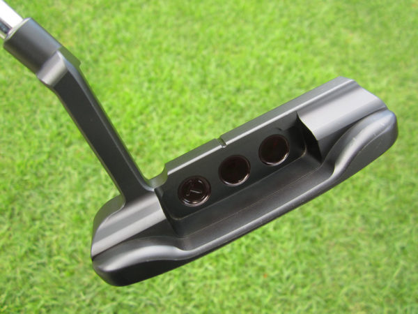 scotty cameron tour only sss black tour rat circle t deep milled with jordan spieth style top line putter golf club