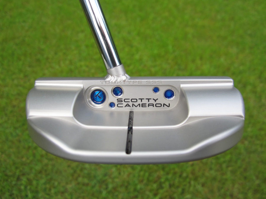 scotty cameron tour only sss fastback 1.5 tourtype special select circle t putter with welded centershaft neck golf club