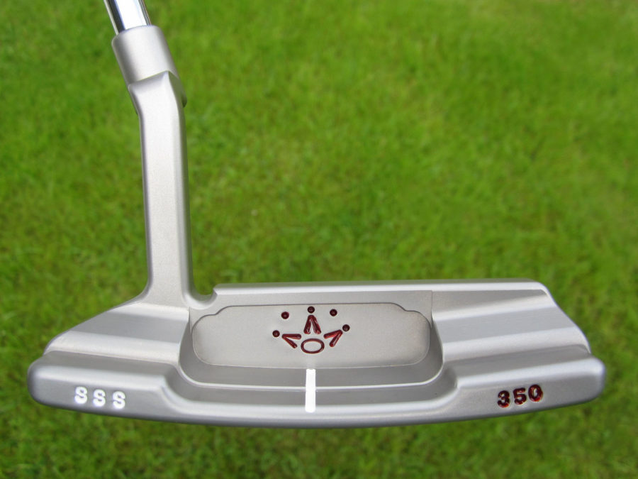 scotty cameron tour only sss timeless newport 2 circle t 350g putter with scotty dog and crown stamps golf club