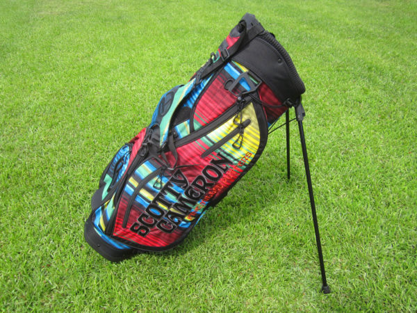 scotty cameron limited edition 2022 cinco de mayo serape pathfinder circle t carry stand golf bag