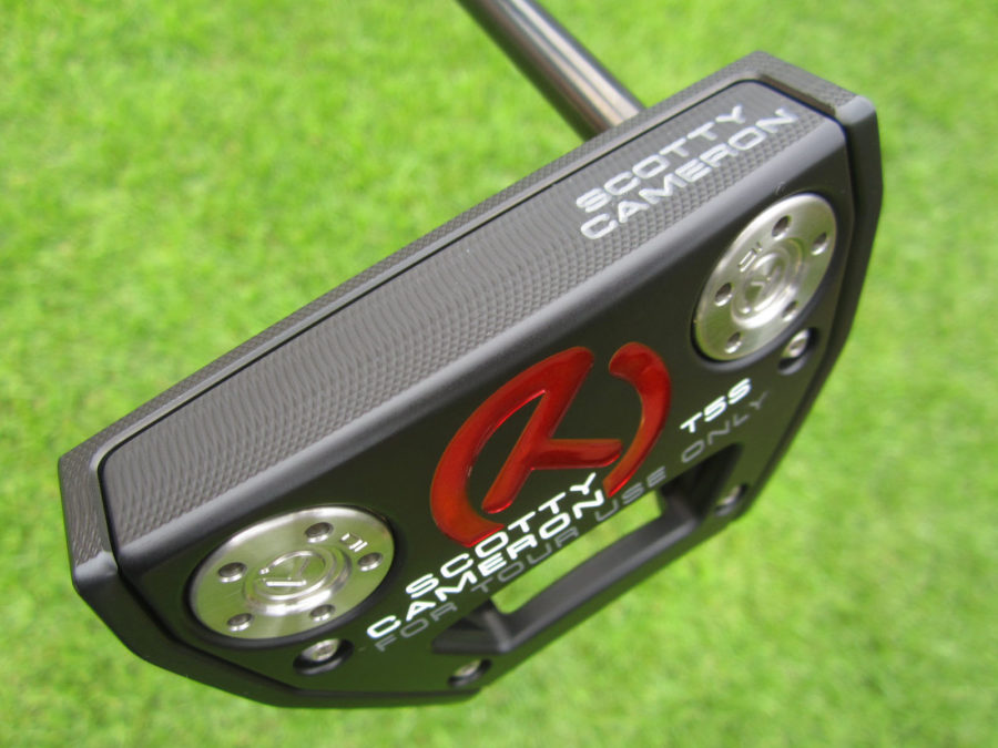 scotty cameron tour only black futura t5m t5s circle t putter with black shaft golf club