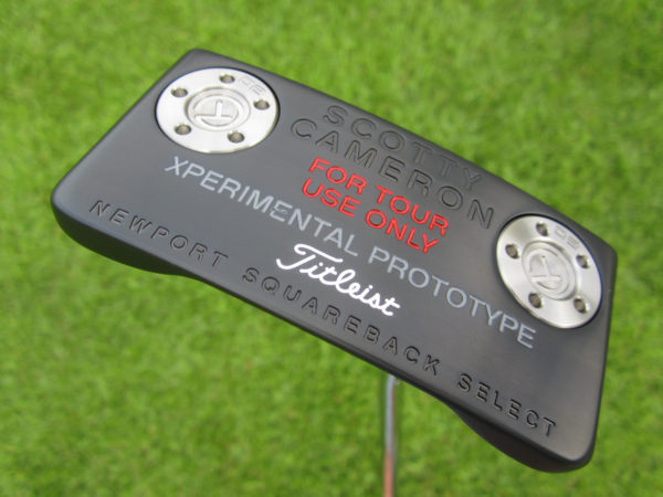 scotty cameron tour only black sss squareback special select xperimental circle t 360g putter golf club