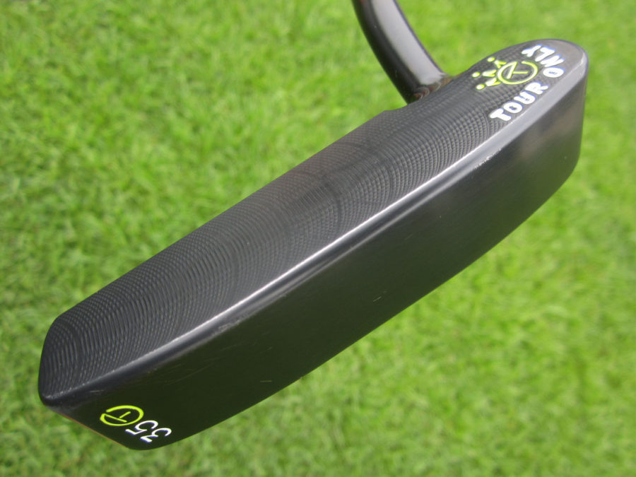 scotty cameron tour only brushed black carbon masterful 1.5 009m circle t 350g welded round neck putter golf club