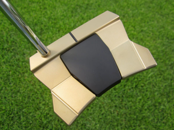scotty cameron tour only chromatic bronze phantom x t11 circle t putter with top line golf club