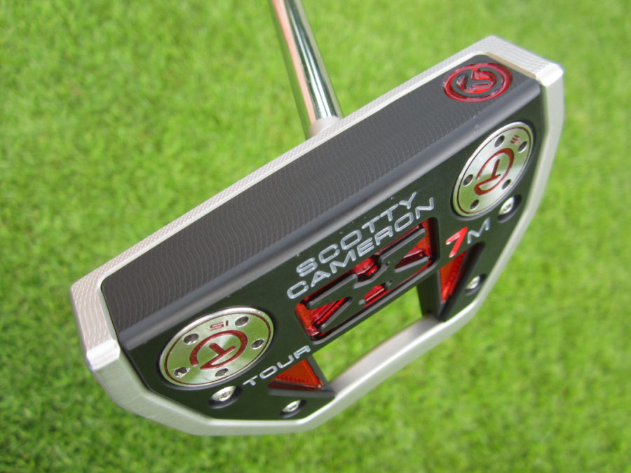 scotty cameron tour only sss futura x 7m circle t putter with welded centershaft neck golf club