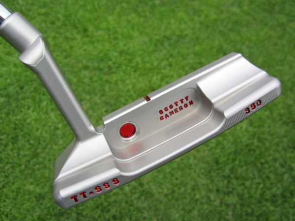 scotty cameron tour only sss tourtype timeless tt circle t 350g cherry bomb putter with top line golf club