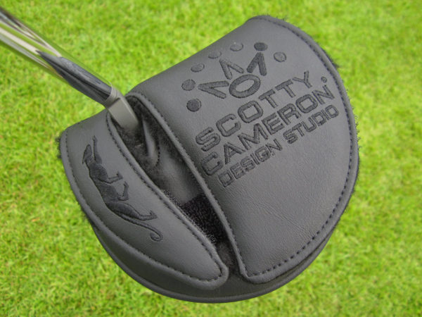 scotty cameron limited release michael jordan grove xxiii black mid round headcover