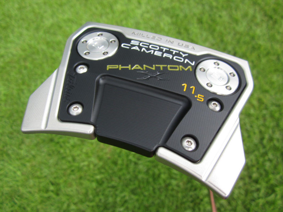 scotty cameron limited release 2022 moto phantom x 11.5 camo sunshine putter golf club