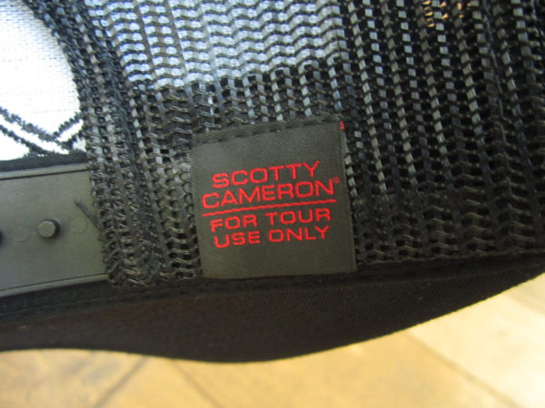 scotty cameron yupoong snapback michael jordan grove xxiii black trucker hat with for tour use only patch