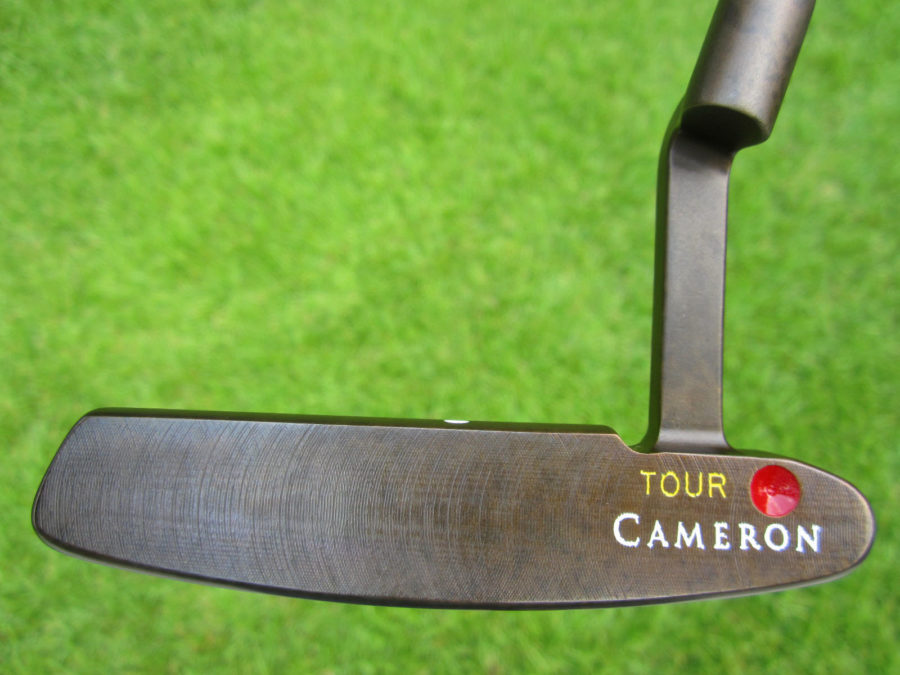 scotty cameron tour only 3x oil can carbon newport beach 00 putter golf club
