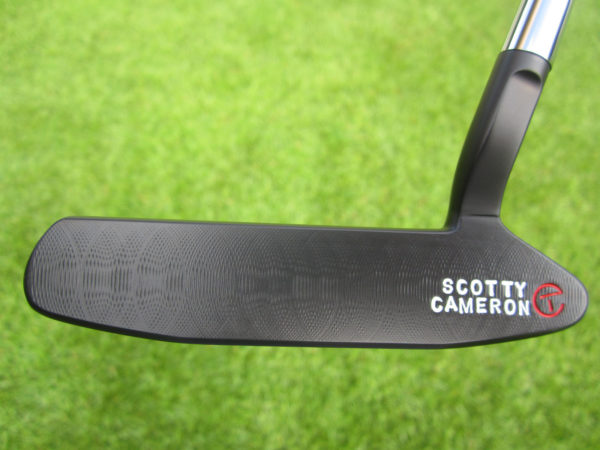 scotty cameron tour only black sss newport 2.5 handstamped script titleist circle t putter golf club