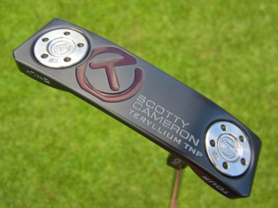scotty cameron tour only black newport t22 circle t 360g putter with top line golf club