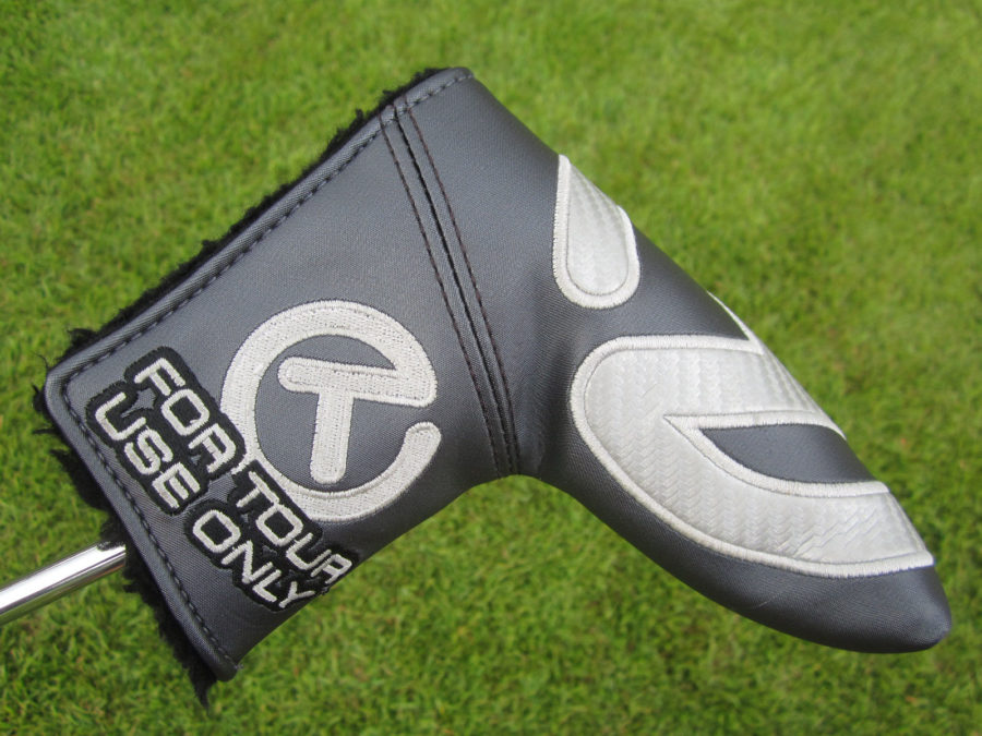 scotty cameron tour only grey and silver industrial circle t blade headcover