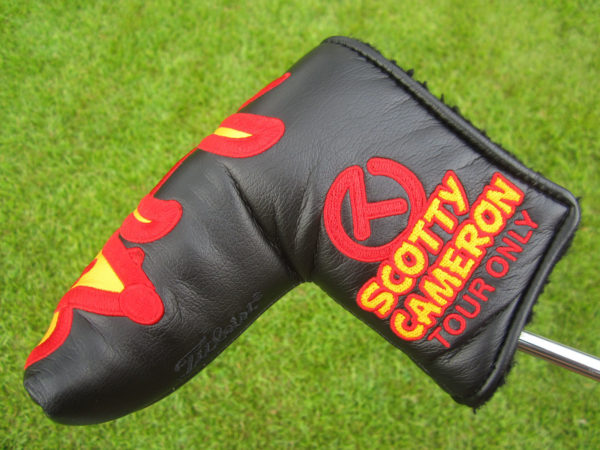 scotty cameron tour only black tour rat circle t blade headcover