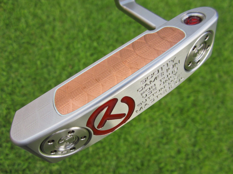 scotty cameron tour only sss masterful buttonback terylium circle t naked putter golf club