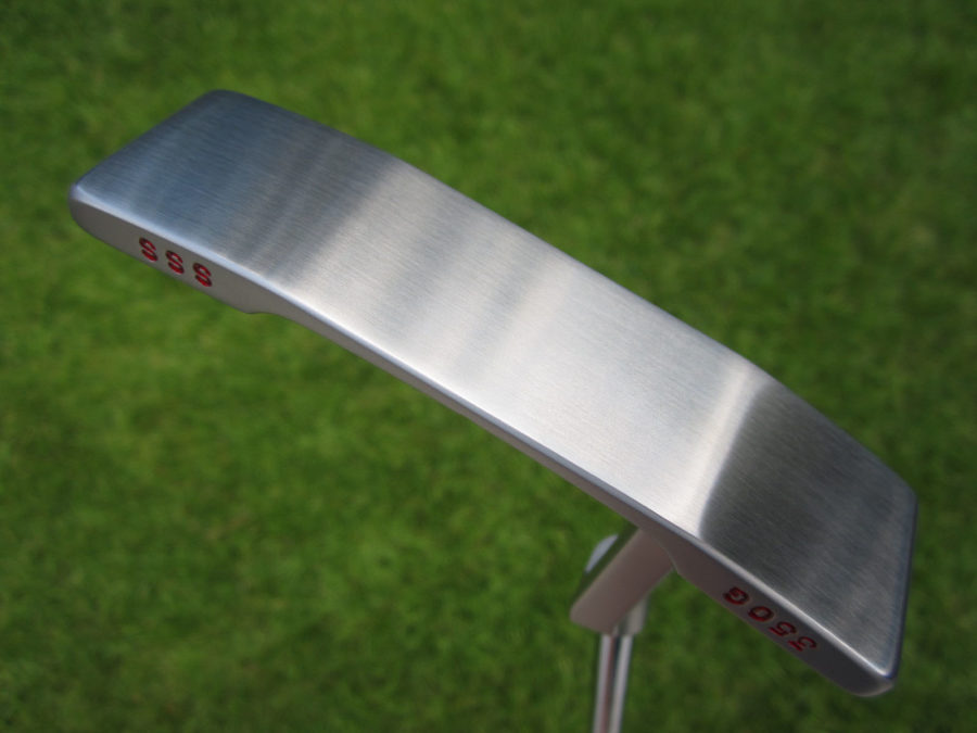 scotty cameron tour only sss newport 2 tri-sole circle t handstamped 350g putter golf club