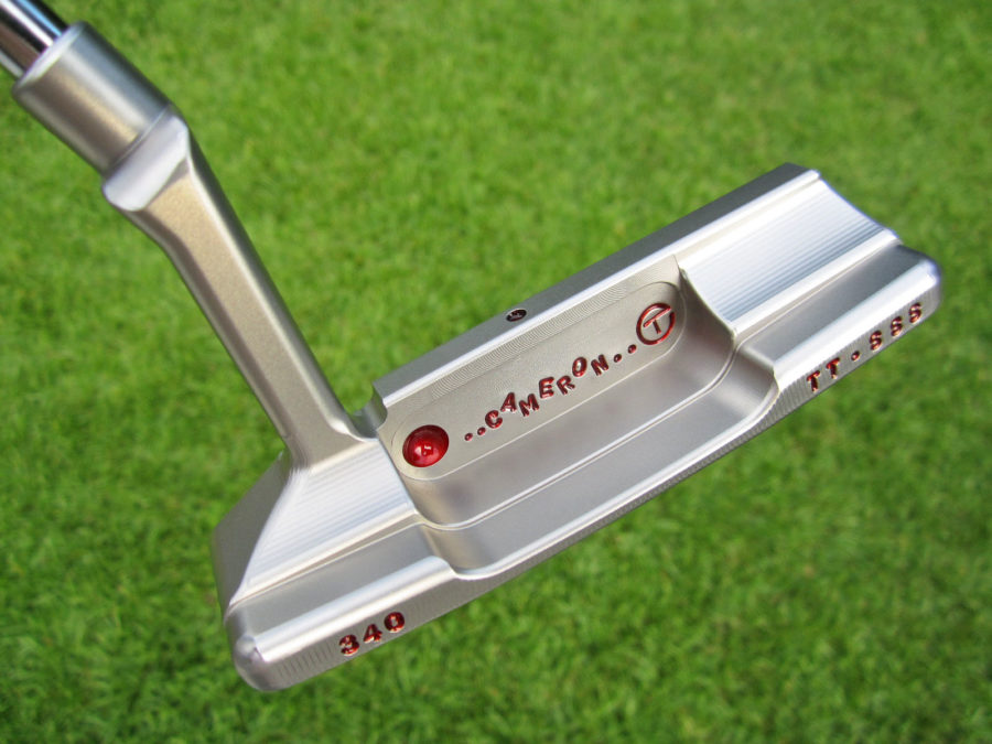 scotty cameron tour only sss timeless tourtype handstamped retro design circle t 340g putter golf club