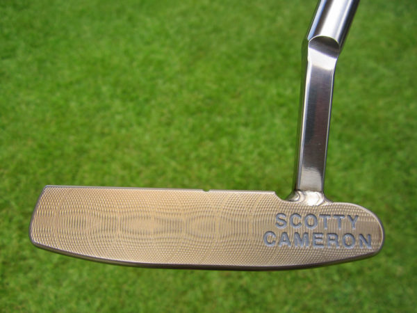 scotty cameron tour only two tone masterful tour rat chromatic bronze circle t putter with welded high buff polished sss mid slant neck golf club