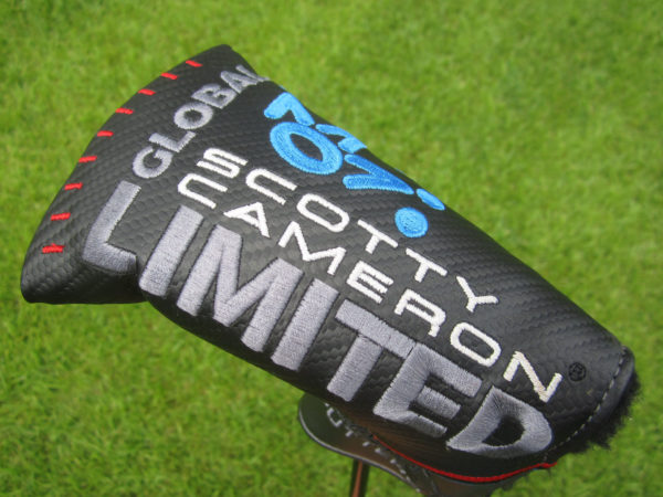 scotty cameron 2018 global limited black fastback tfb 1.5 flojet neck putter golf club