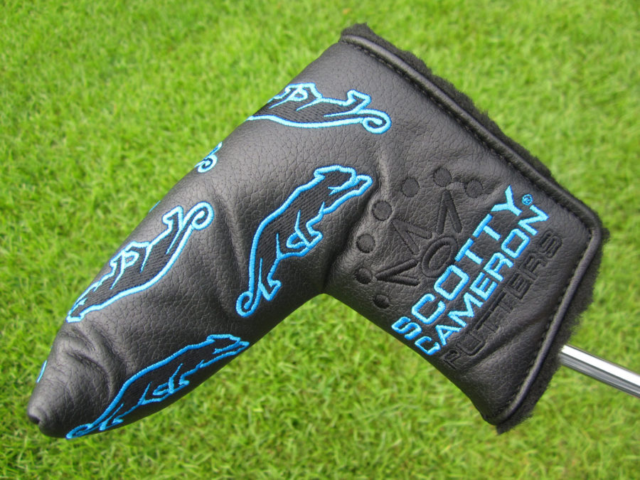 scotty cameron limited release michael jordan grove xxiii 23 black and blue blade putter headcover