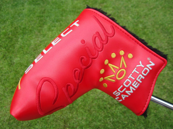 scotty cameron red special select mid mallet putter headcover