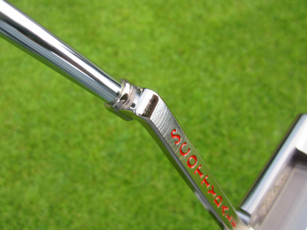 scotty cameron limited edition 1996 tour prototype x-slc newport long neck with short cup hosel design putter golf club