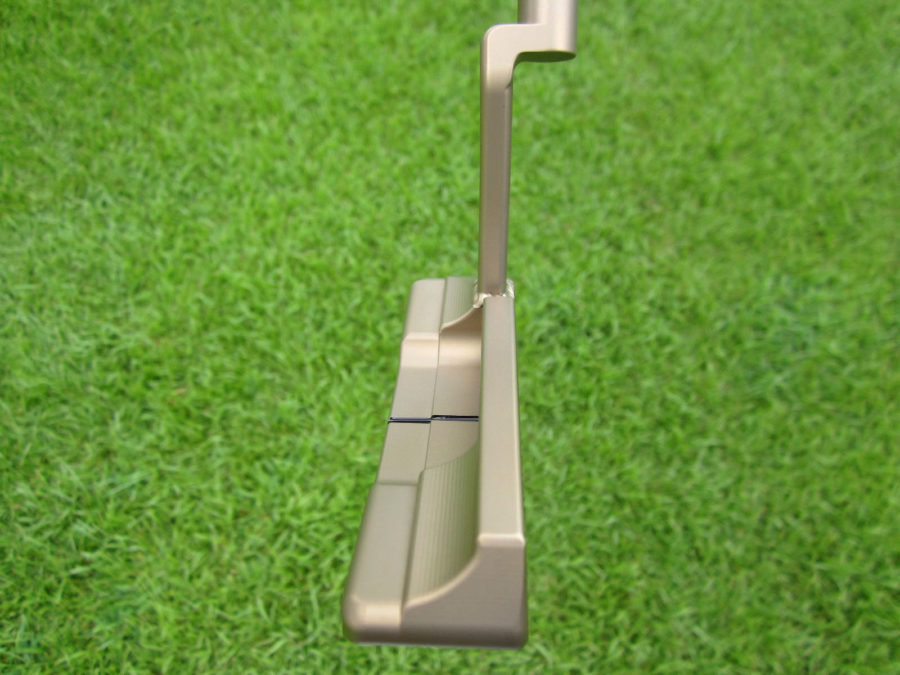 scotty cameron tour only chromatic bronze timeless tourtype special select circle t with welded mid length plumber neck putter golf club