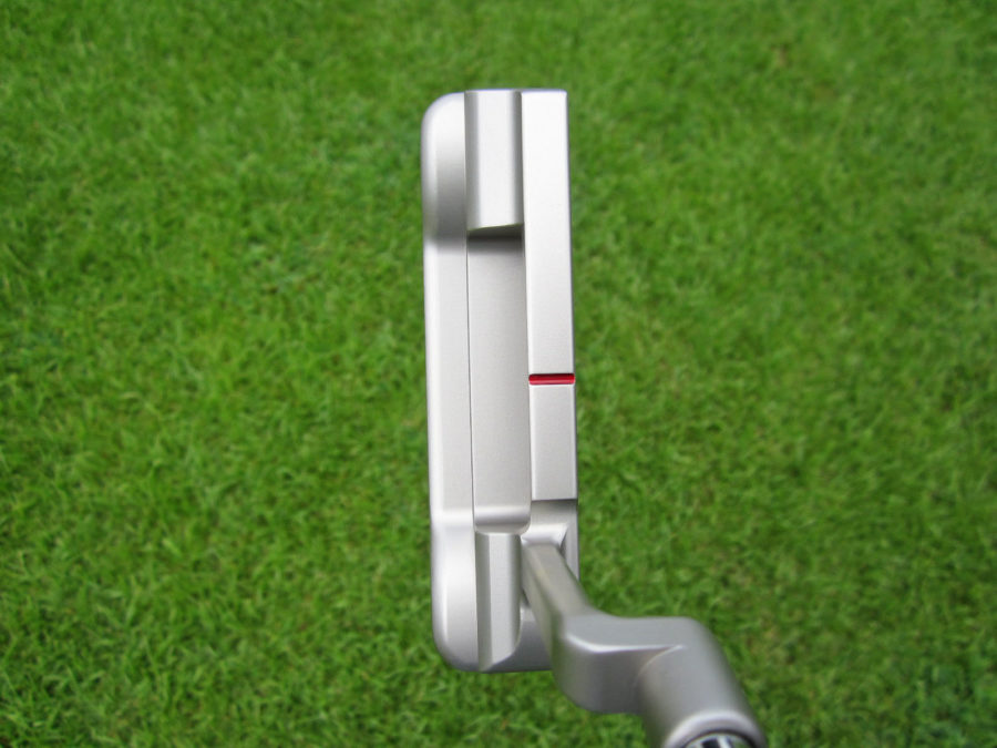 scotty cameron tour only lh left hand gss masterful 009m circle t 350g putter with jordan spieth style top line and scotty dog and peace sign stamps putter golf club
