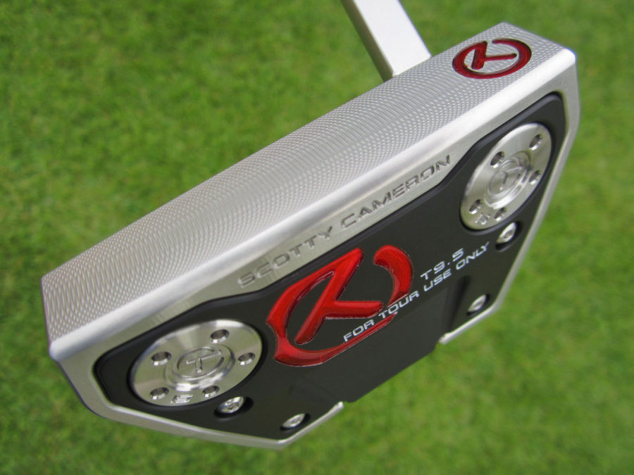 scotty cameron tour only sss 2022 phantom x t9.5 circle t putter with top line golf club