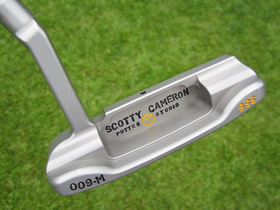 scotty cameron tour only sss masterful 009m circle t putter studio 350g putter golf club with tiger woods style sight dot