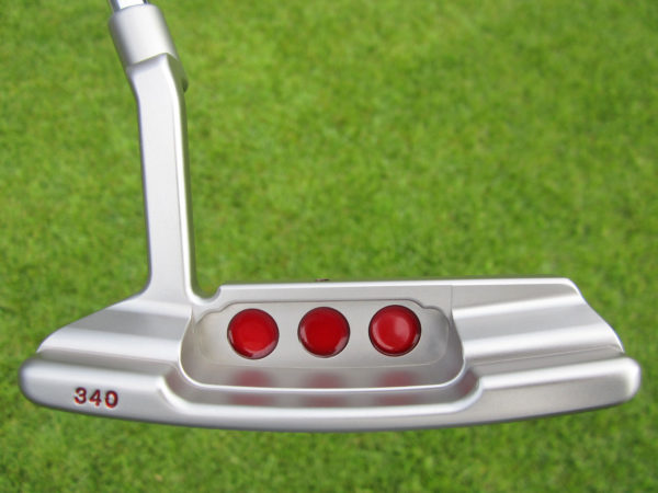 scotty cameron tour only sss timeless newport 2 circle t 340g cherry bombs putter golf club with tiger woods style sight dot