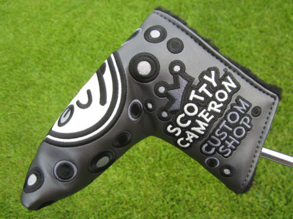 scotty cameron custom shop grey jackpot johnny blade putter headcover