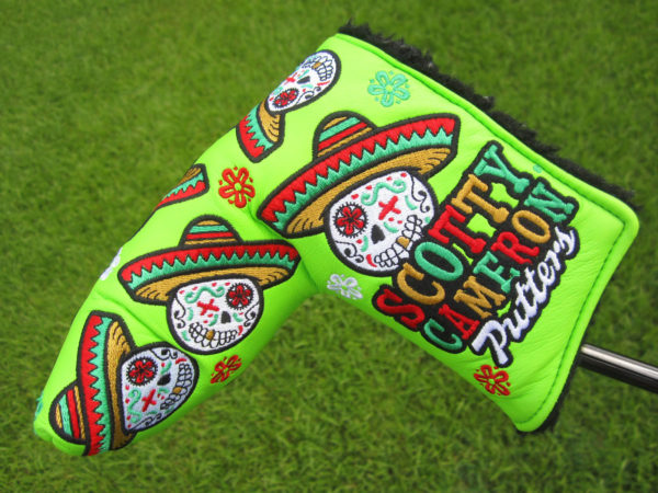 scotty cameron 2020 cinco de mayo lime green blade putter headcover