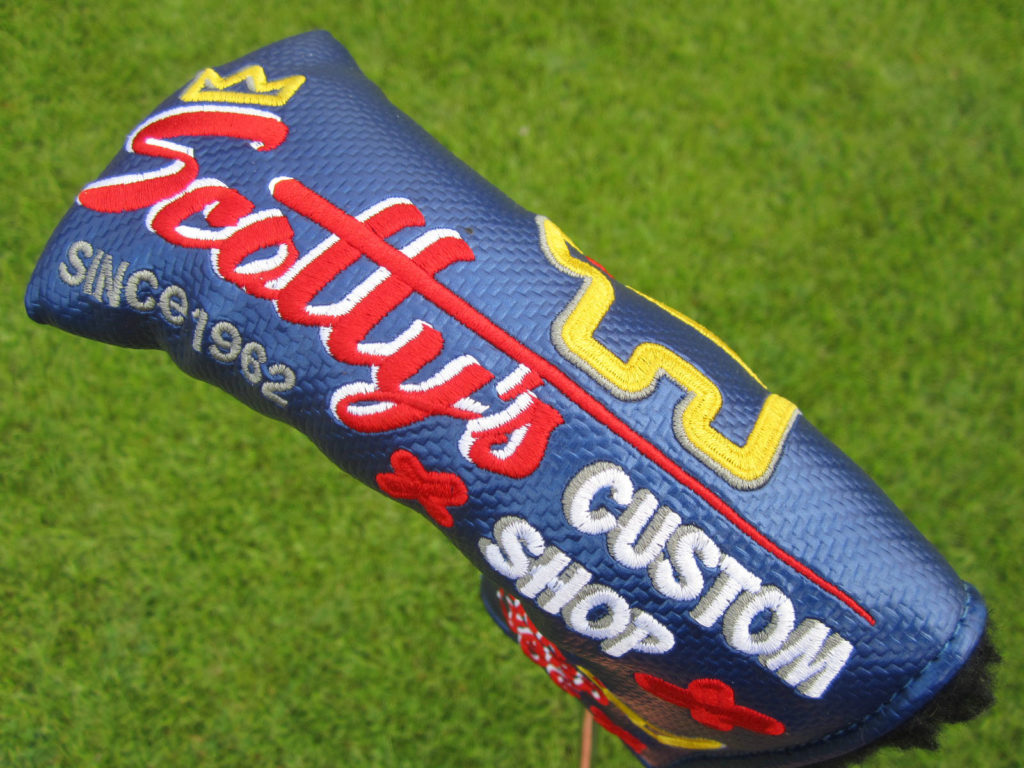 Couvre-tête De Putter Scotty Cameron Blue Junk Yard Dog - Custom Shop - Neuf JYD