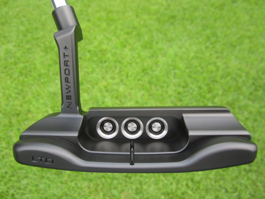 scotty cameron limited release 2022 black jet set newport plus special select putter golf club