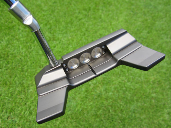 scotty cameron limited release concept x cx-01 plumber neck newport 2 stealth grey putter golf club