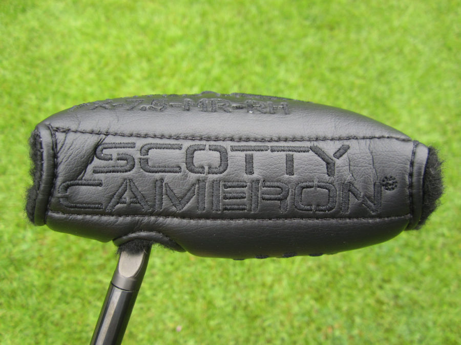 scotty cameron limited release 2021 h21 holiday phantom x 7.5 putter with black shaft golf club