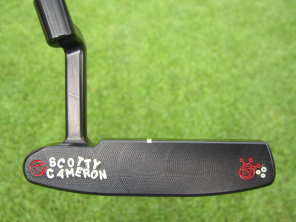 scotty cameron tour only lh left hand carbon steel brushed black masterful 009m jackpot johnny jordan spieth style design with top line circle t 350g putter golf club