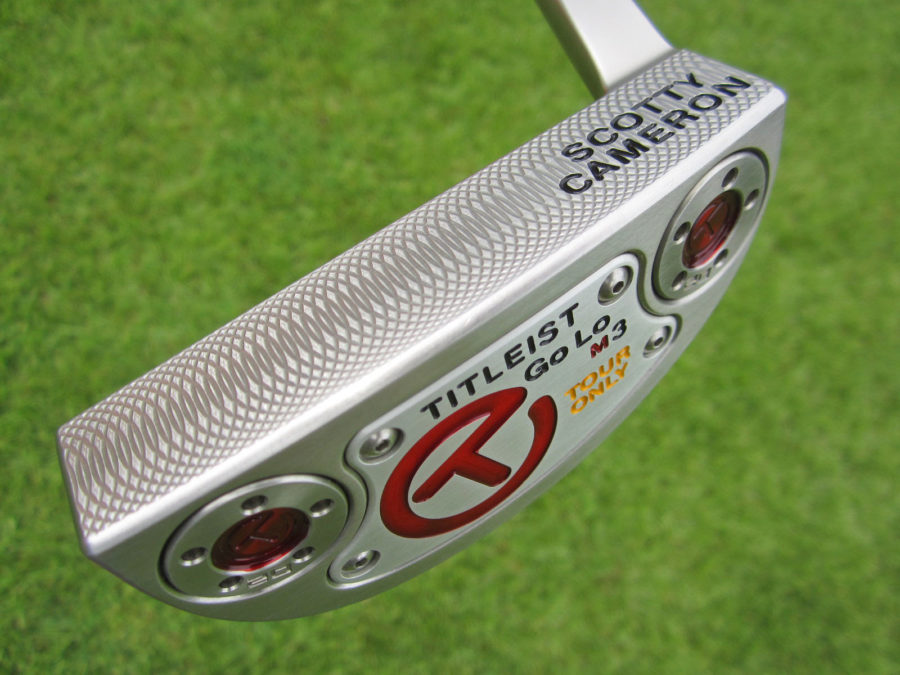 scotty cameron tour only sss deep milled golo m3 circle t putter with sight circle golf club
