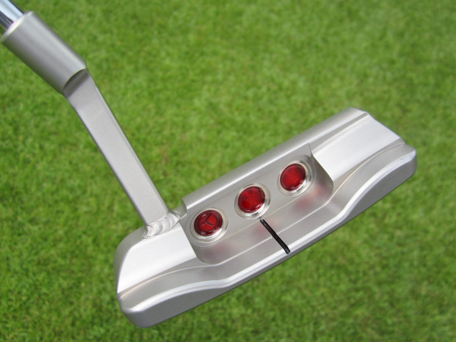 scotty cameron tour only sss deep milled newport select circle t with welded mid slant neck putter golf club